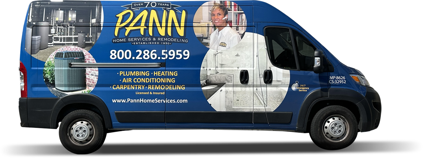 Woburn Plumbers at Pann Home Services & Remodeling equipment and team